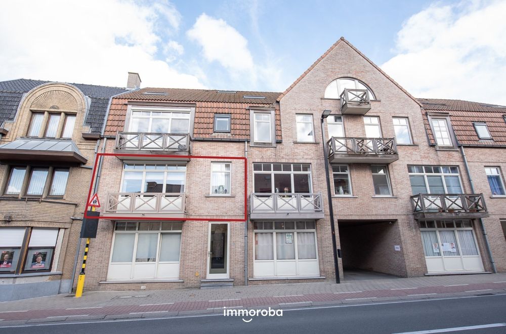 Vastgoedfoto van onroerend goed 8911392, Goed onderhouden appartement (1 slaapkamer) met garage centrum Anzegem.