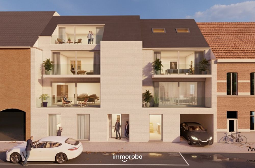 Vastgoedfoto van Gelijkvloers 1 slaapkamer nieuwbouwappartement met ruim terras en tuin!