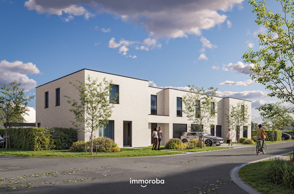 Vastgoedfoto van onroerend goed 8424802, 22 nieuwe woningen in Waregem.