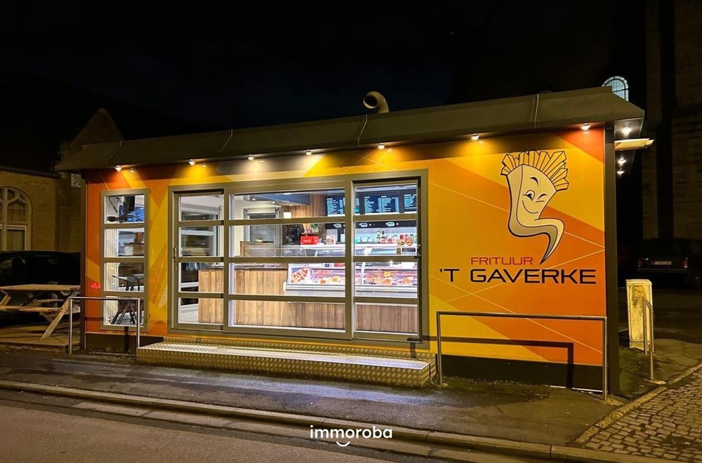 Vastgoedfoto van Goed draaiende frituur te koop op het Gaverke te Waregem!